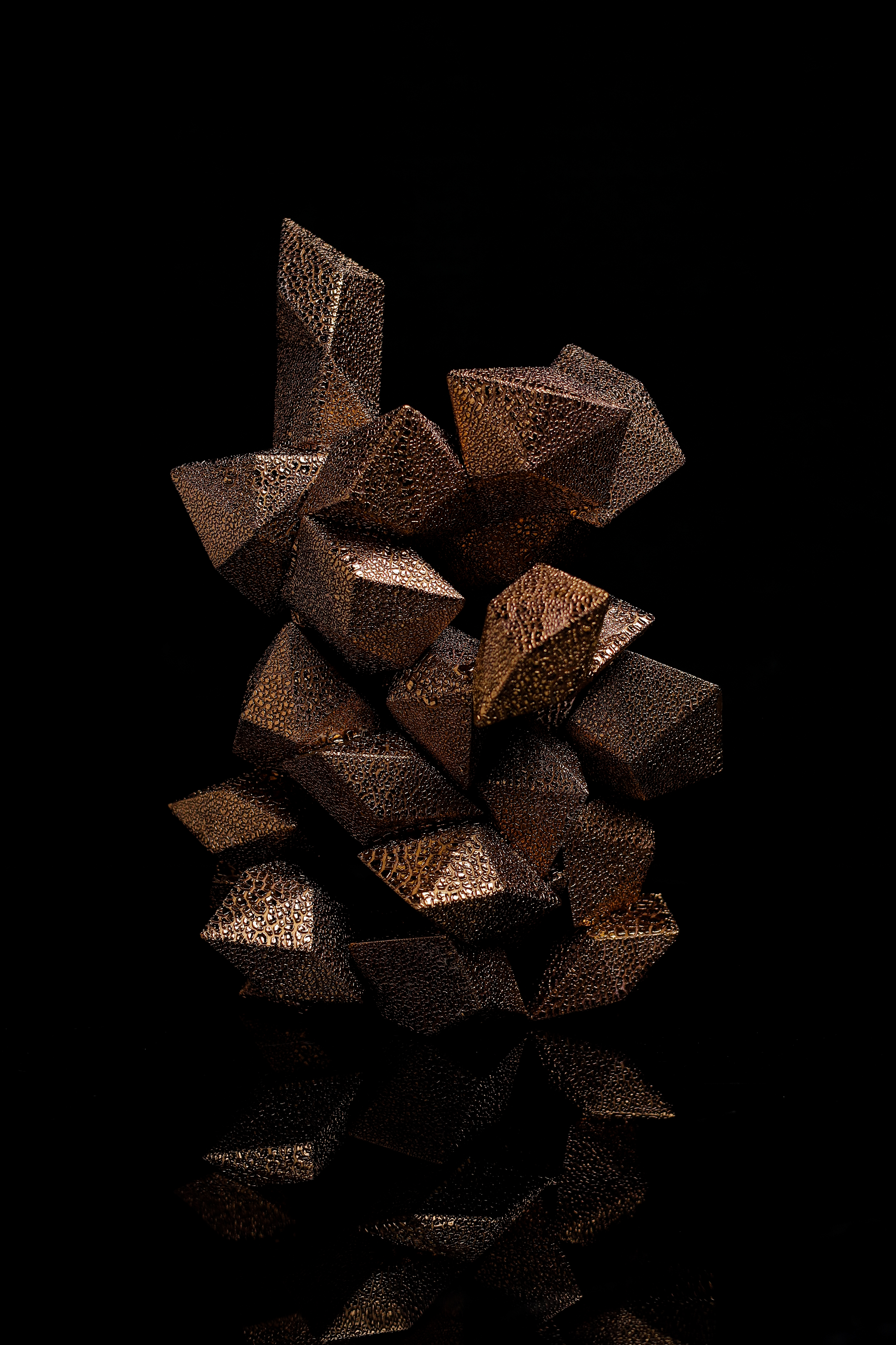 結晶釉オブジェ